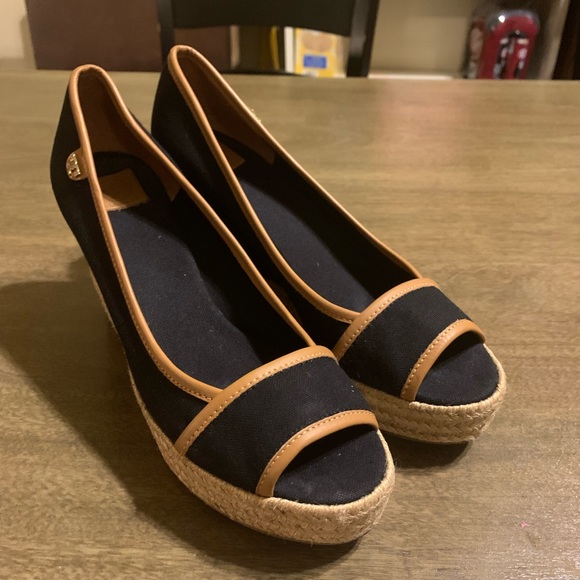 Tory Burch Espadrille Wedges - Picture 8 of 12